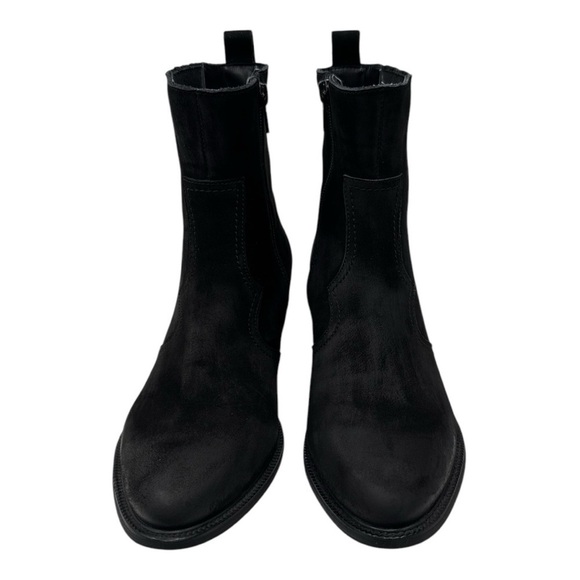 David Tate Baya Western Bootie black leather size 7 M - Picture 5 of 12